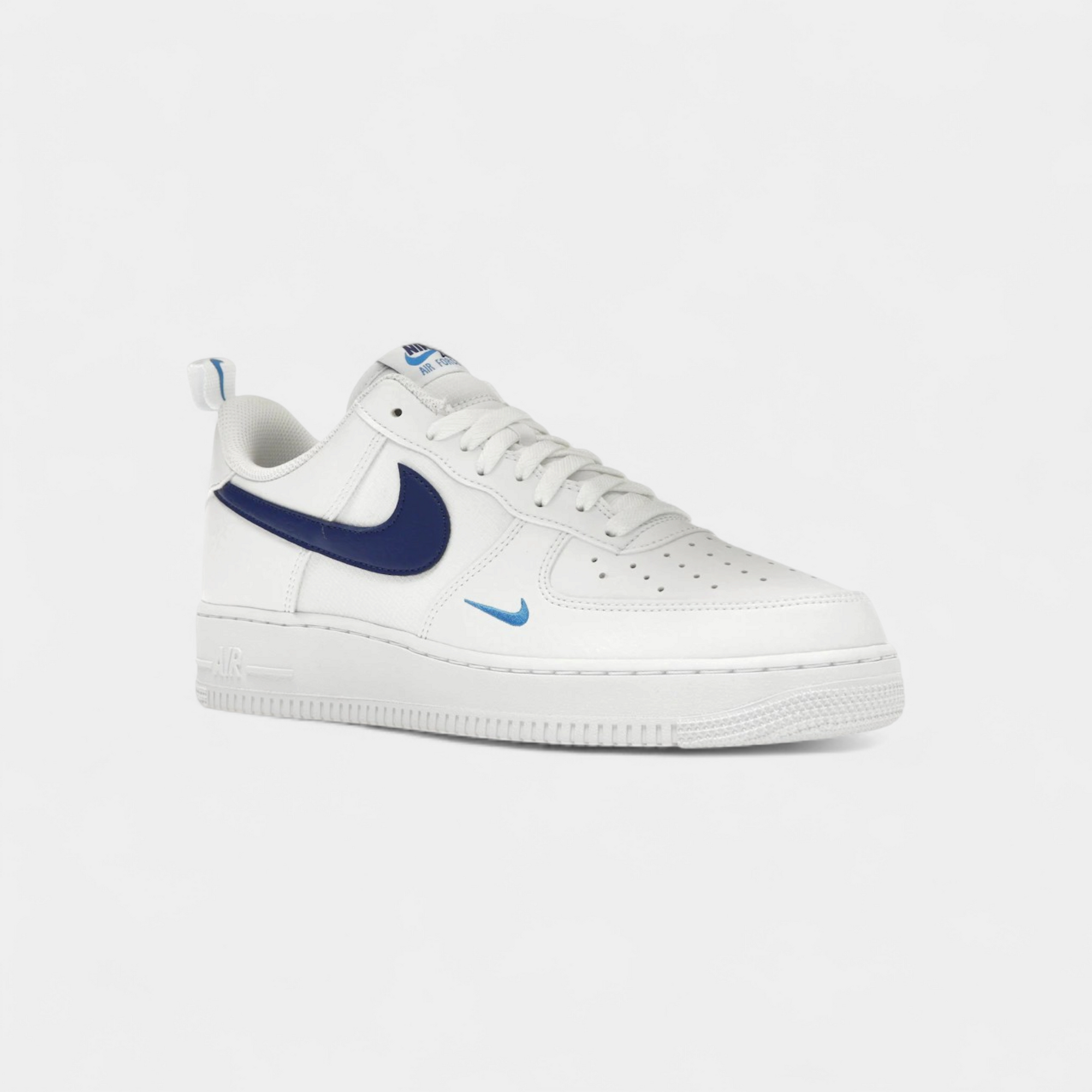 Nike Air Force 1 Low White Light Photo Blue Deep Royal Blue