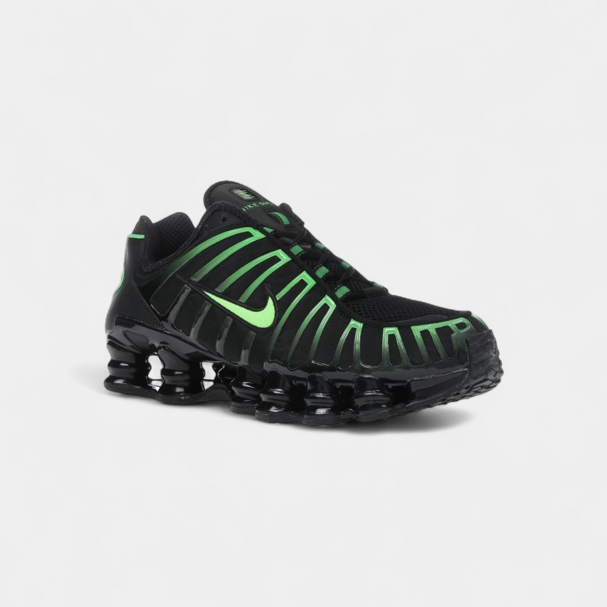 Nike Shox TL Black Green Strike