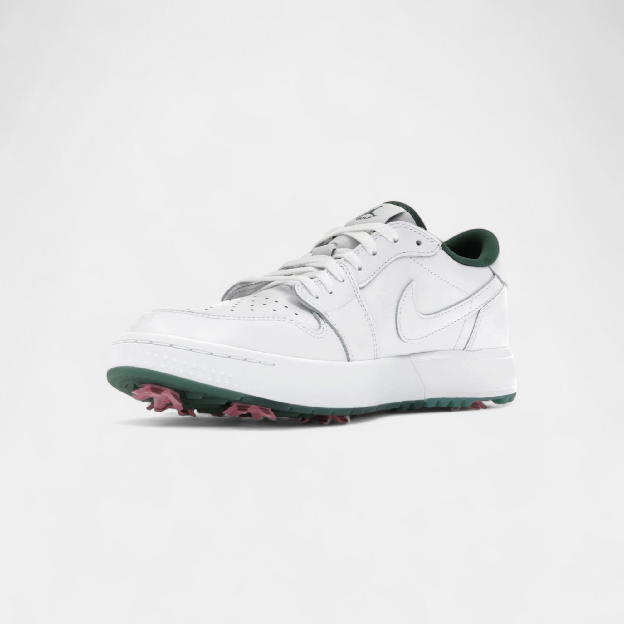 Jordan 1 Low Golf Spiked White Fir Elemental Pink