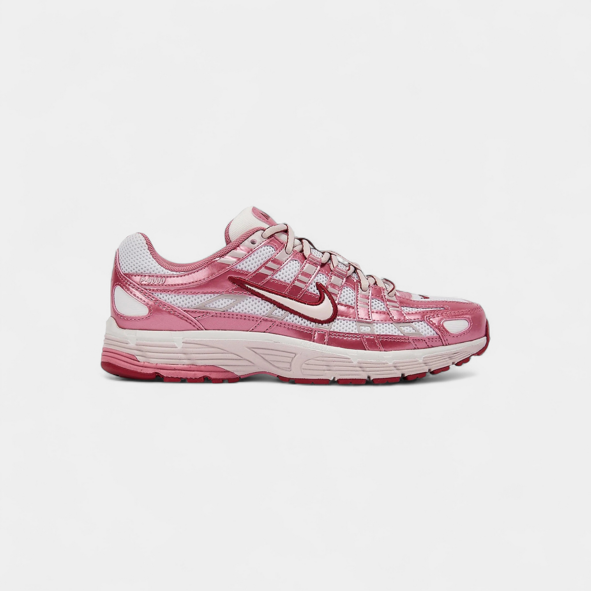 Nike P-6000 White Silt Red Peony (Women's)