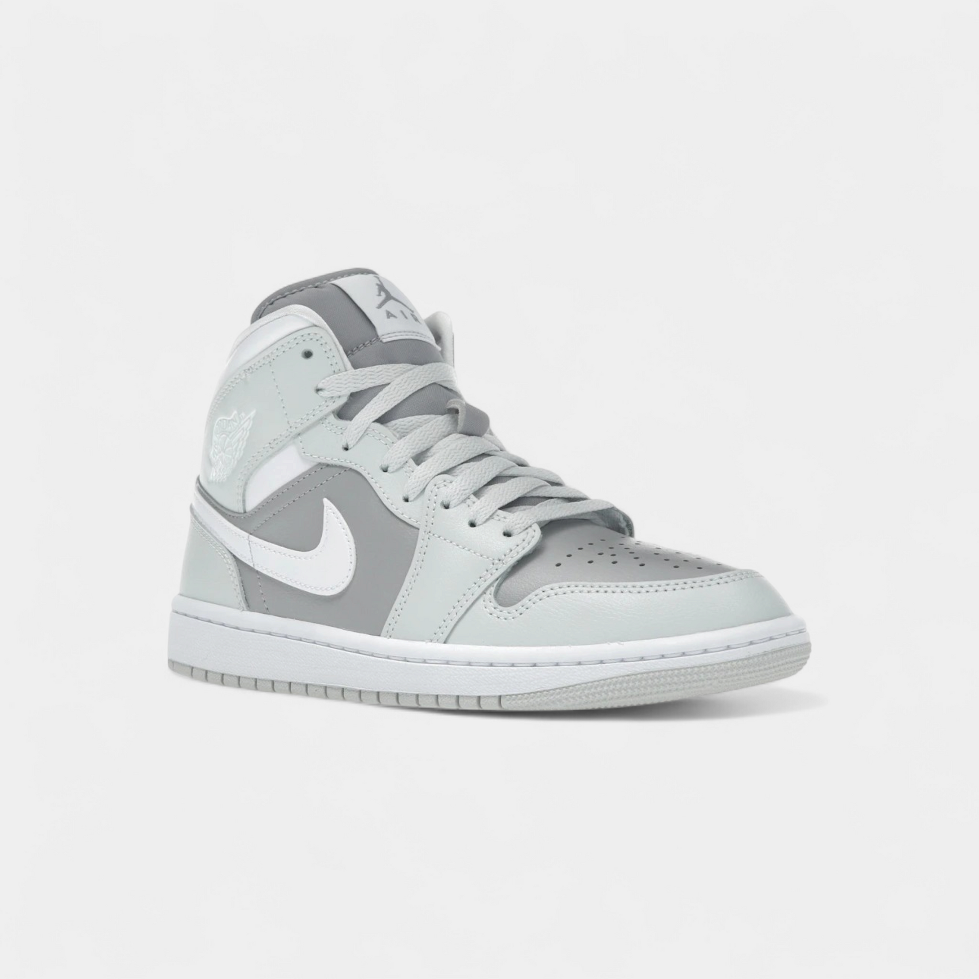 Jordan 1 Mid Photon Dust Atmosphere Grey (Women's)
