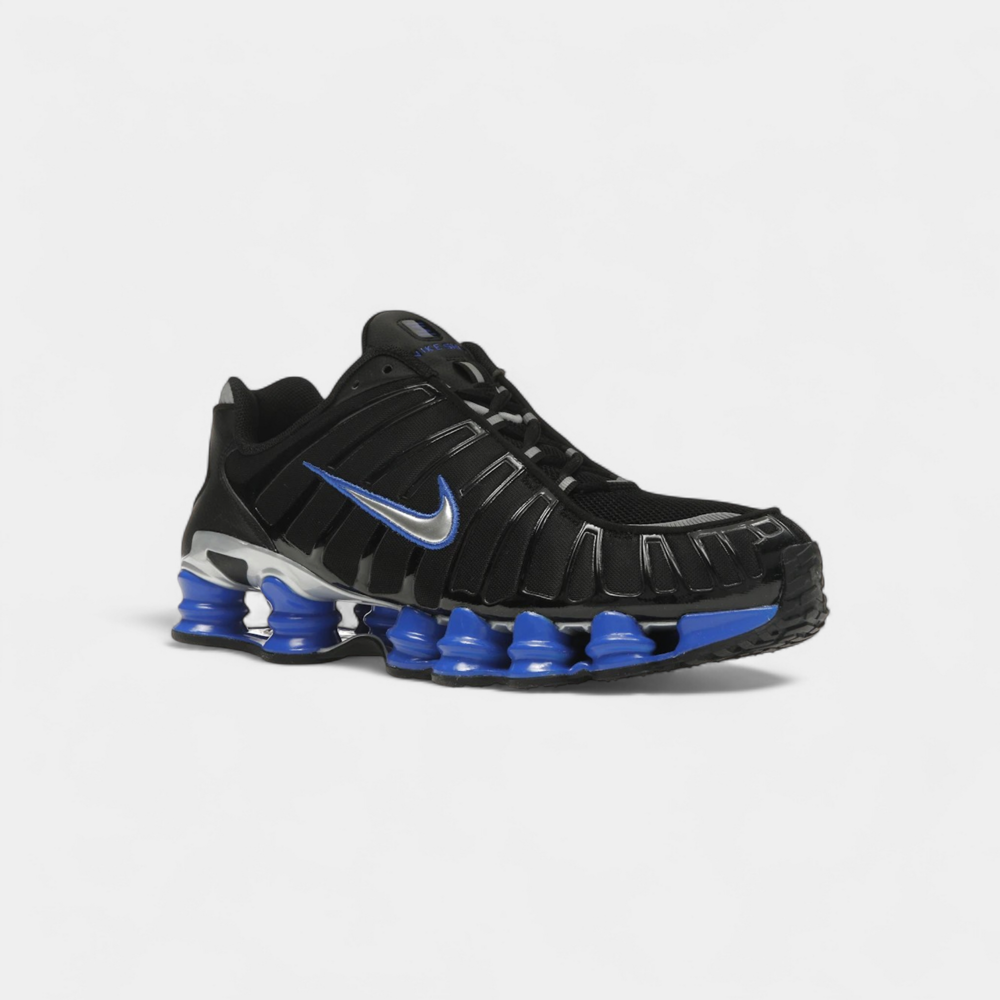 Nike Shox TL Black Racer Blue Metallic Silver