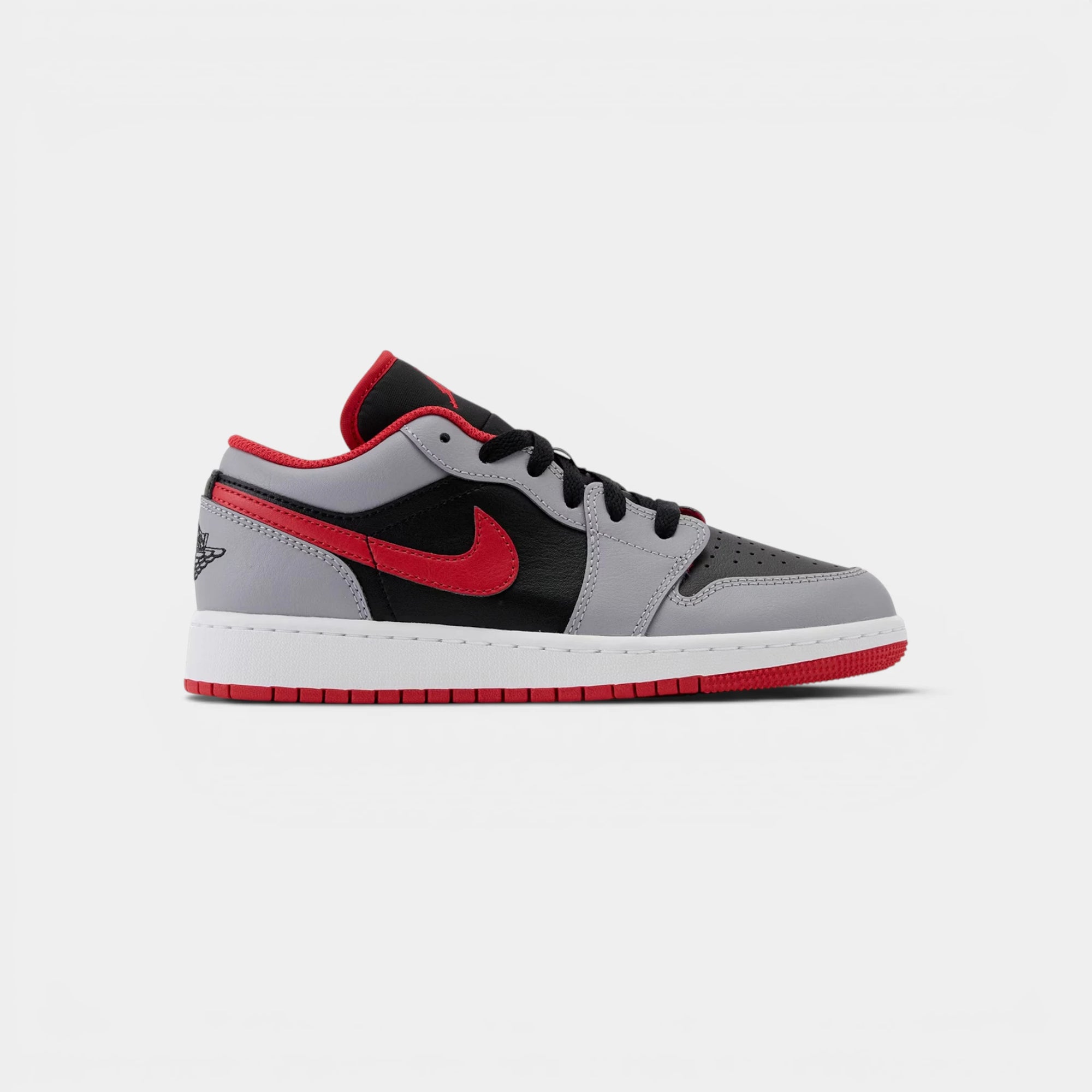 Jordan Brand Air Jordan 1 Low (GS) "Cement Grey Fire Red"