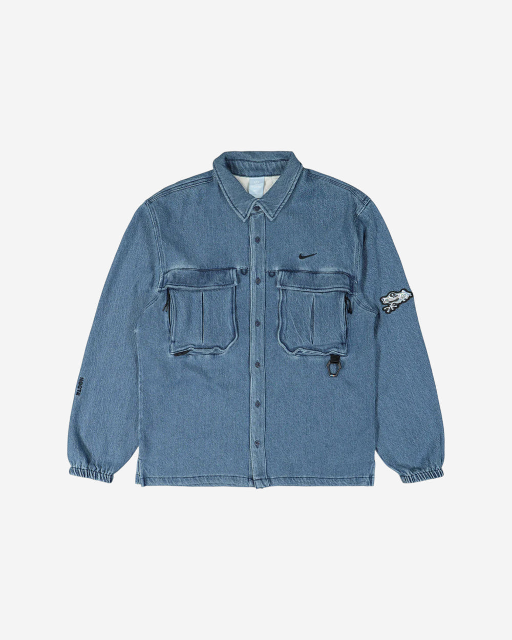 Nike x NOCTA Opal Lily Pad Denim Shirt Blue Denim