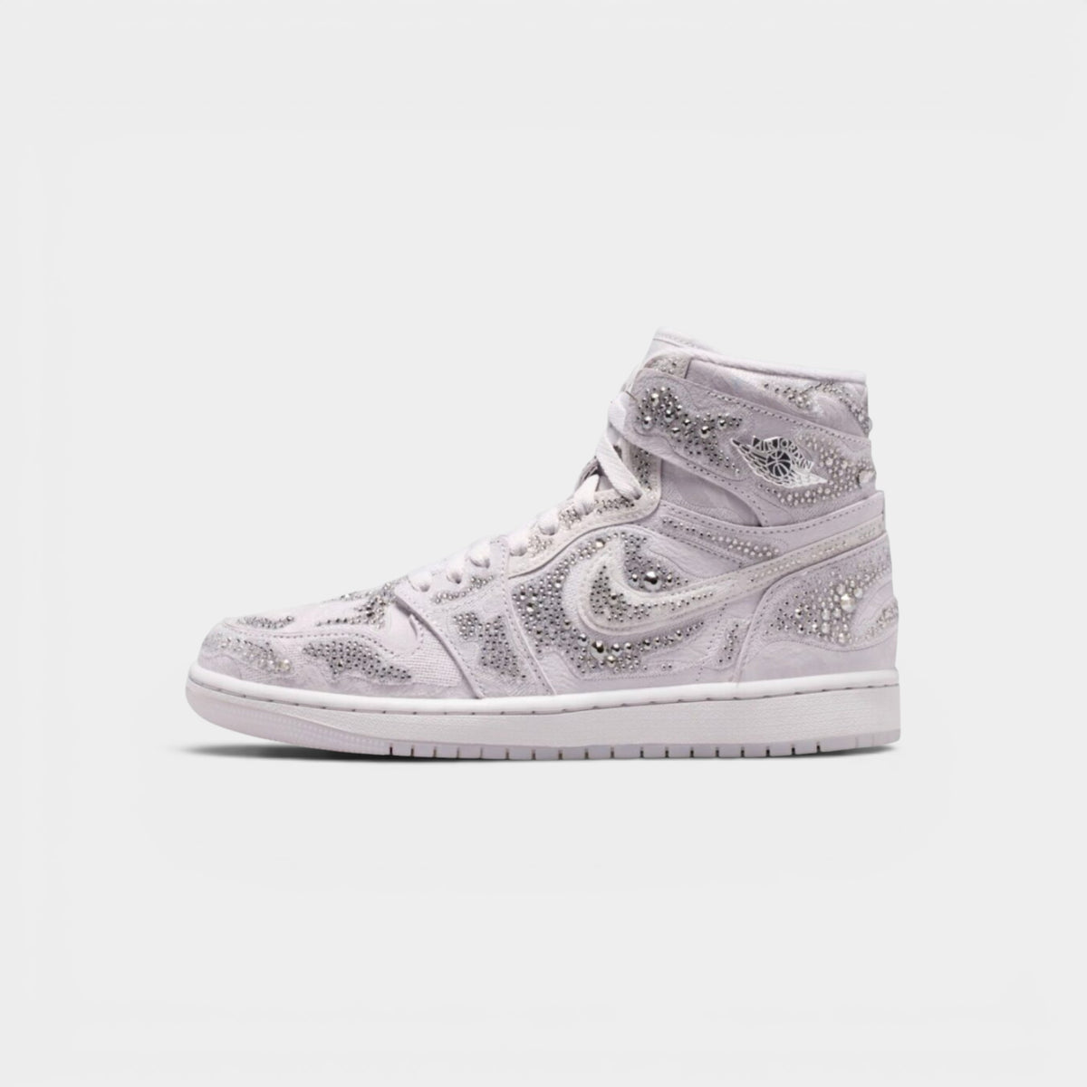 Jordan 1 Retro High OG Swarovski Vast Grey (Women's)
