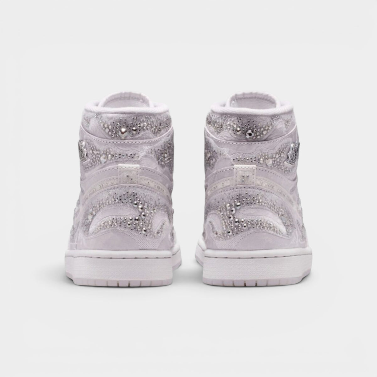 Jordan 1 Retro High OG Swarovski Vast Grey (Women's)