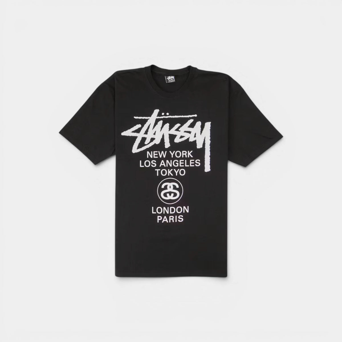 Stussy Tour Tee Black