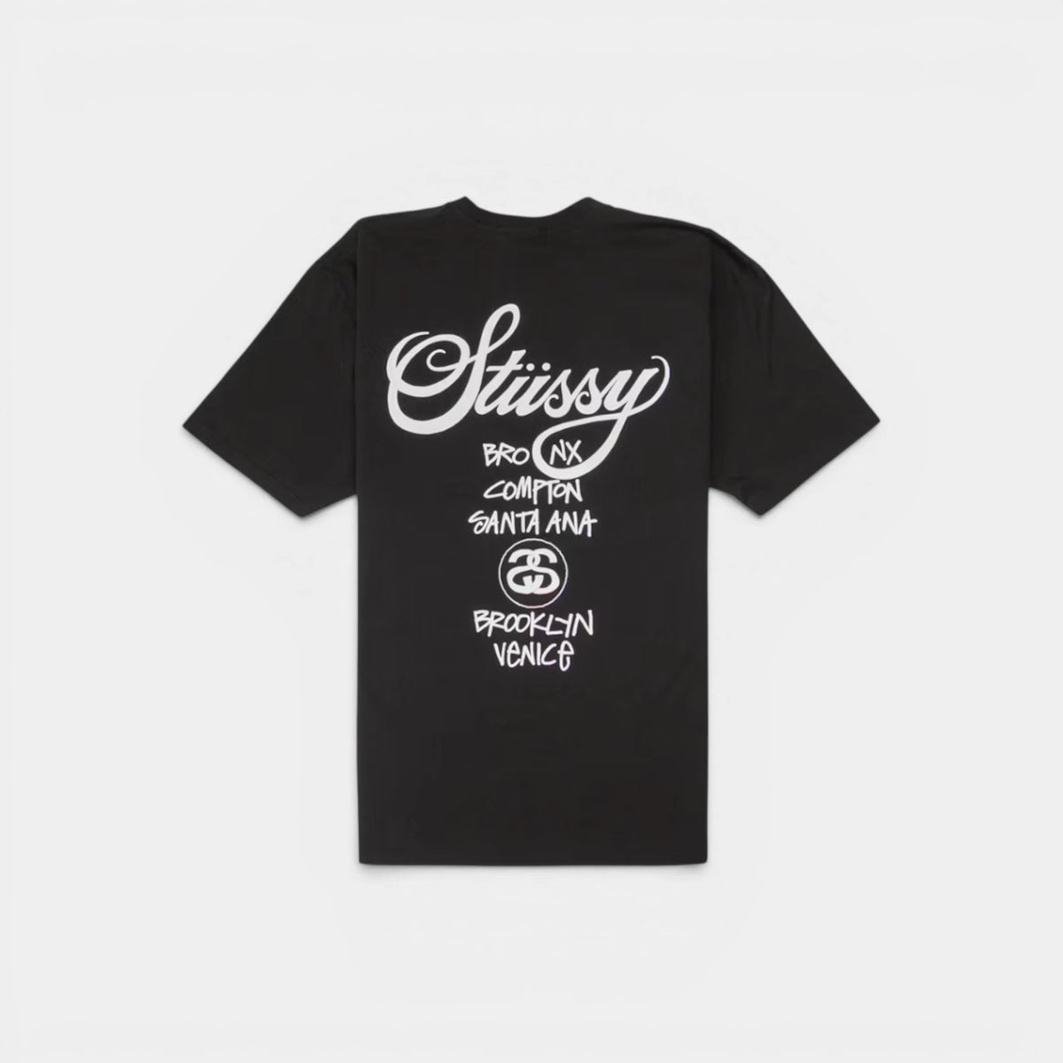 Stussy Tour Tee Black