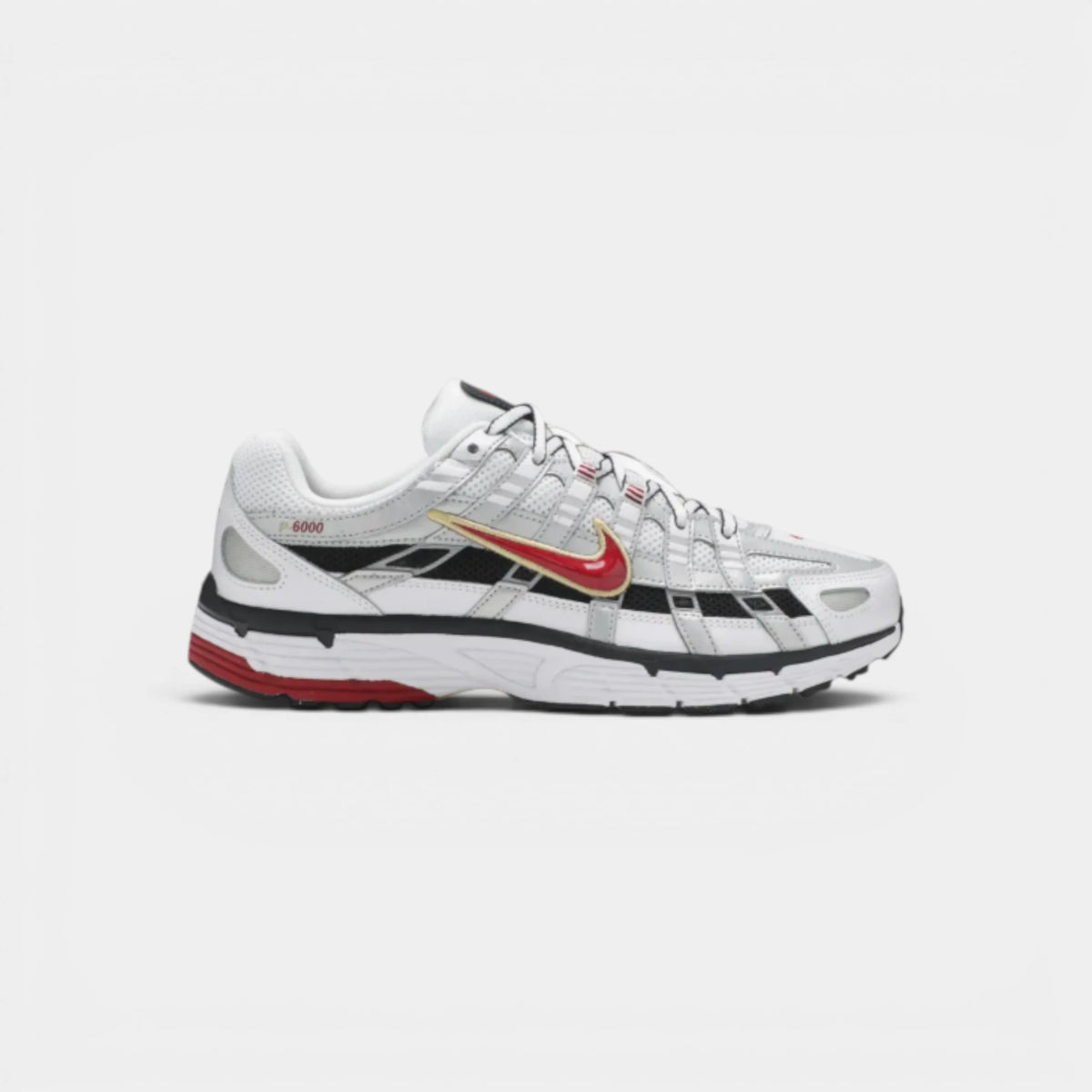 Nike P-6000 White Gold Red (Women's)