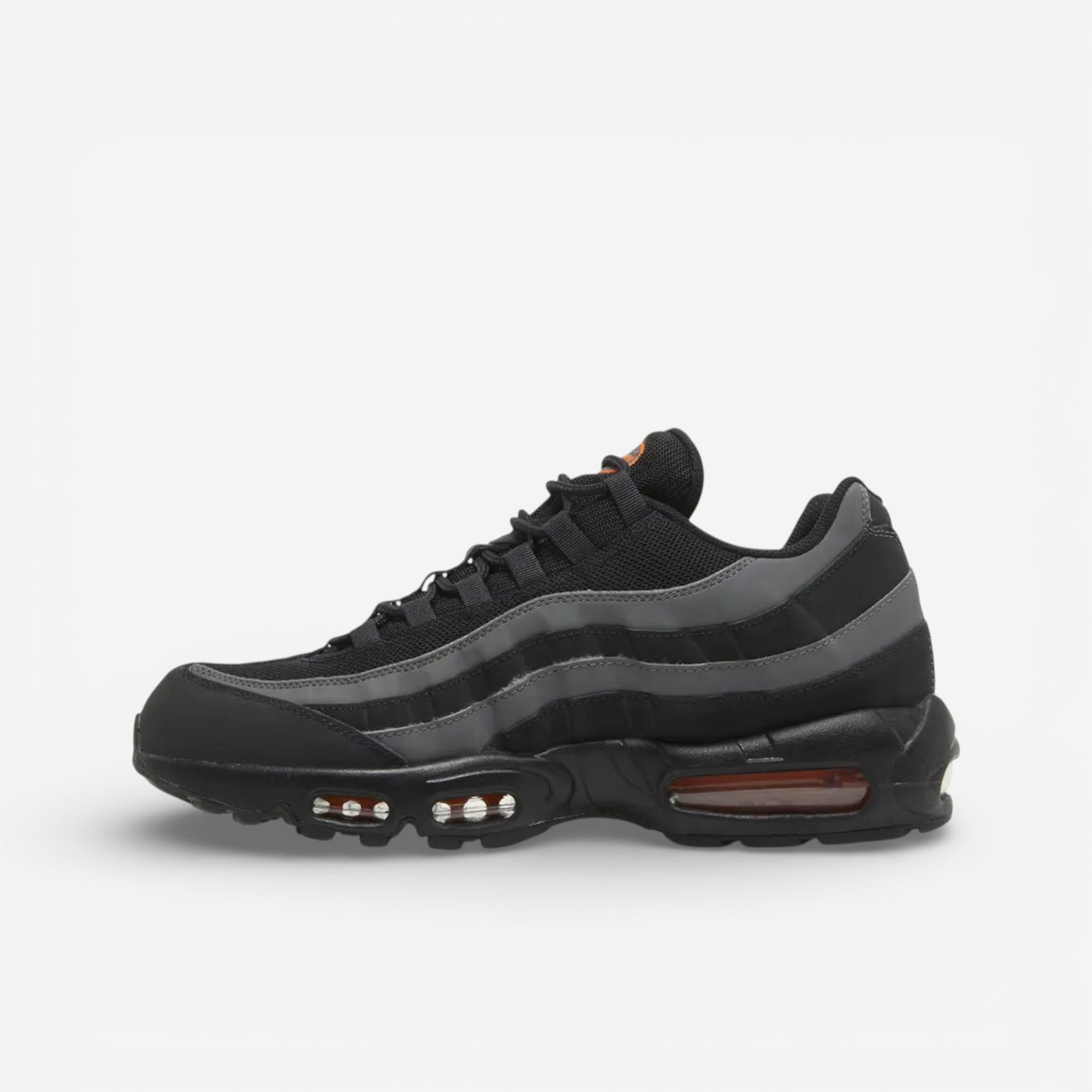 Nike Air Max 95 Black Gray Safety Orange