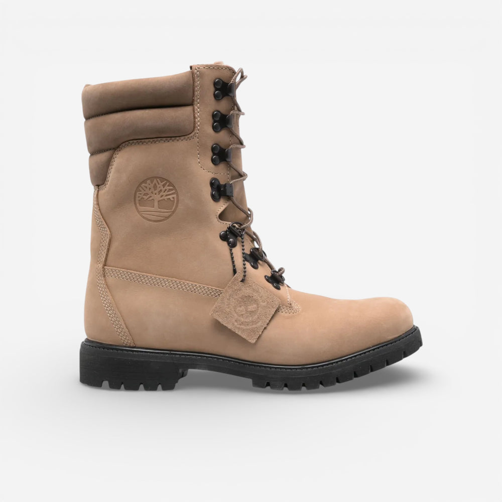 Timberland Mens Premium Tall Waterproof Boots Beige