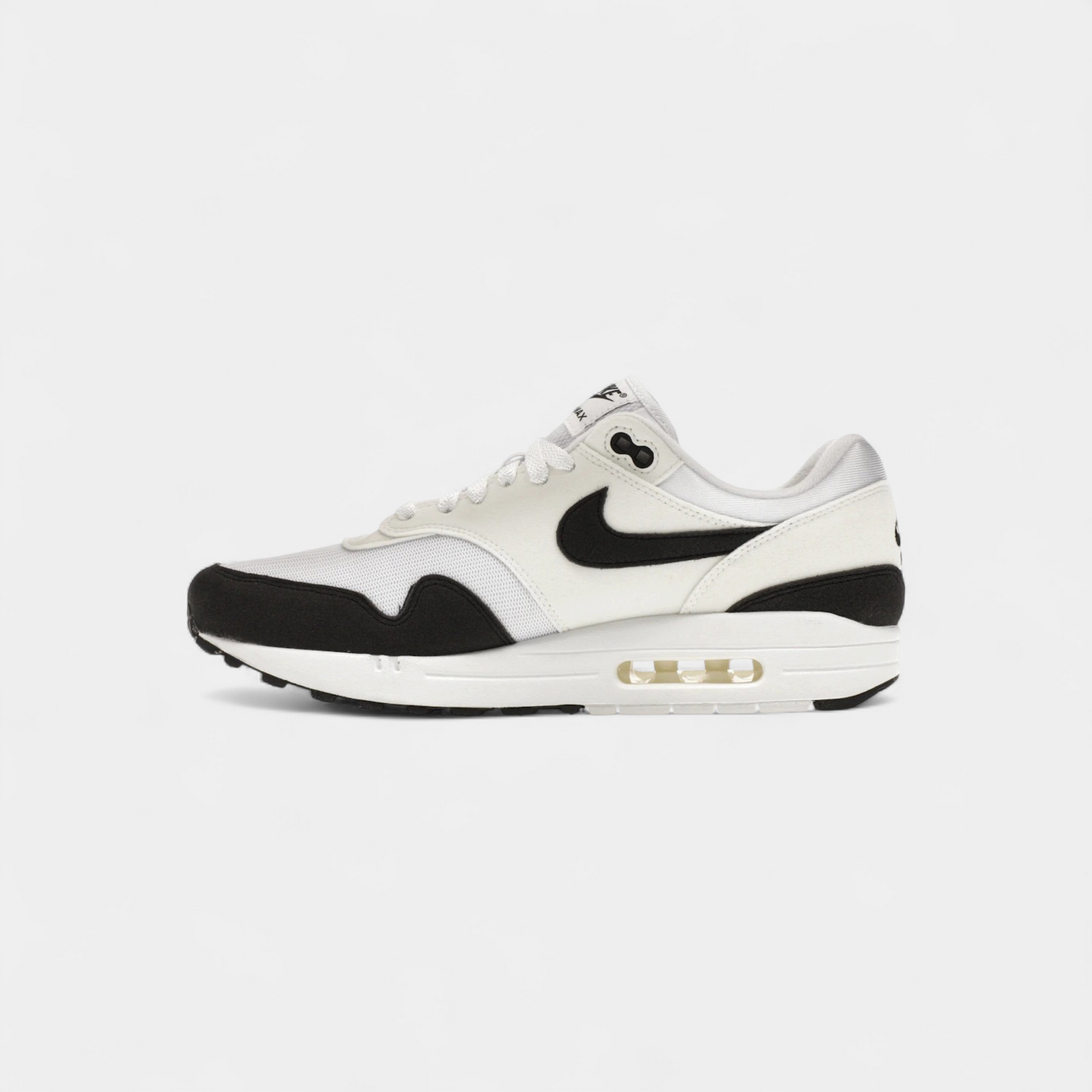Nike Air Max 1 White Black Neutral Gray (Women's)