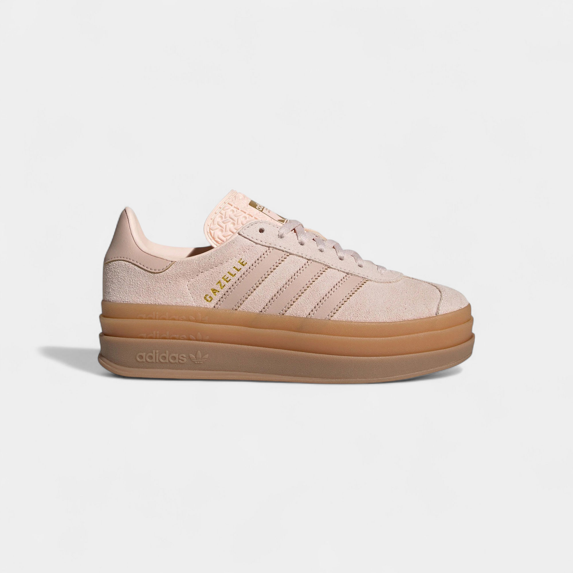 adidas Gazelle Bold Wonder Quartz Wonder Taupe Gum (GS)