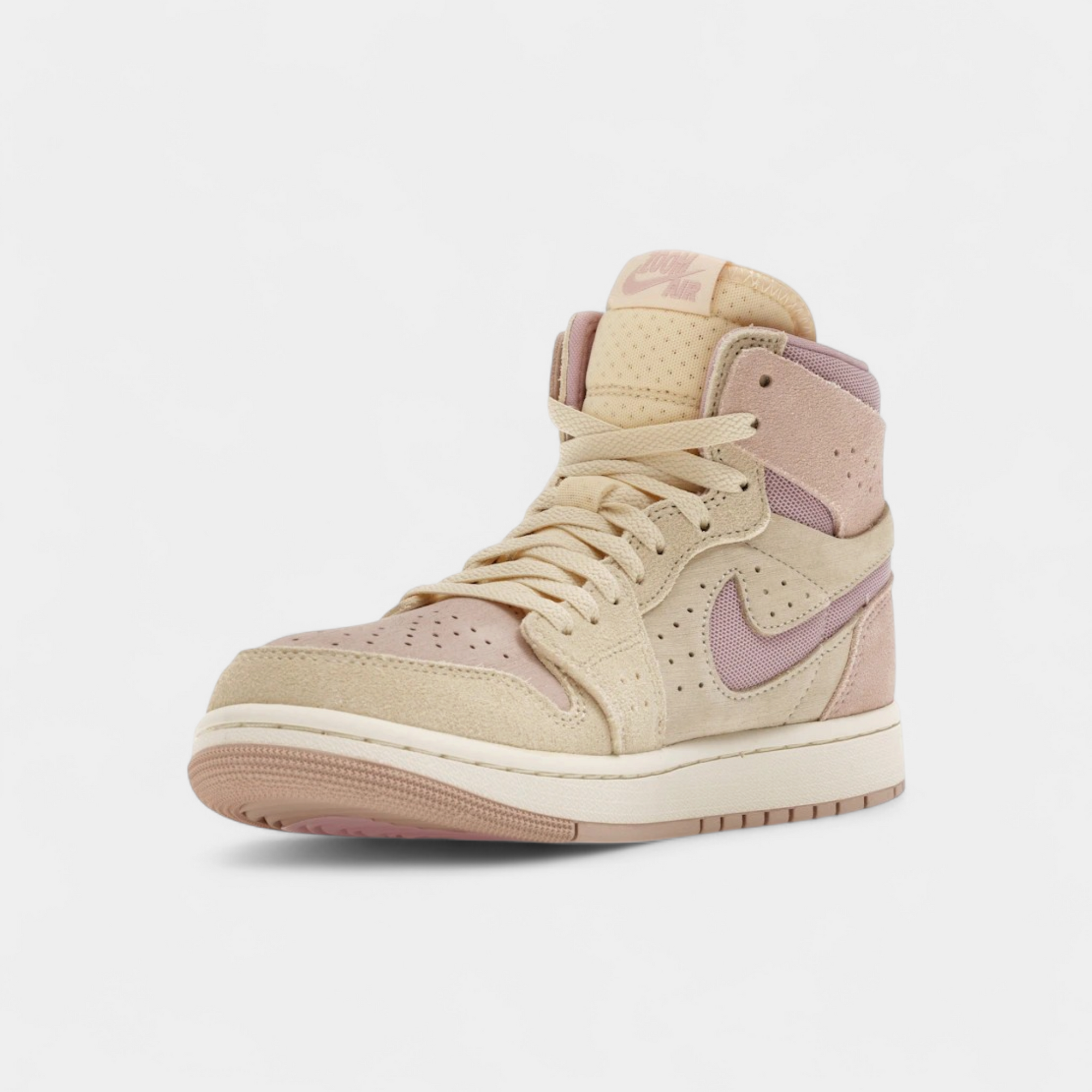 Jordan 1 High Zoom Air CMFT 2 Muslin Plum Chalk (Women's)