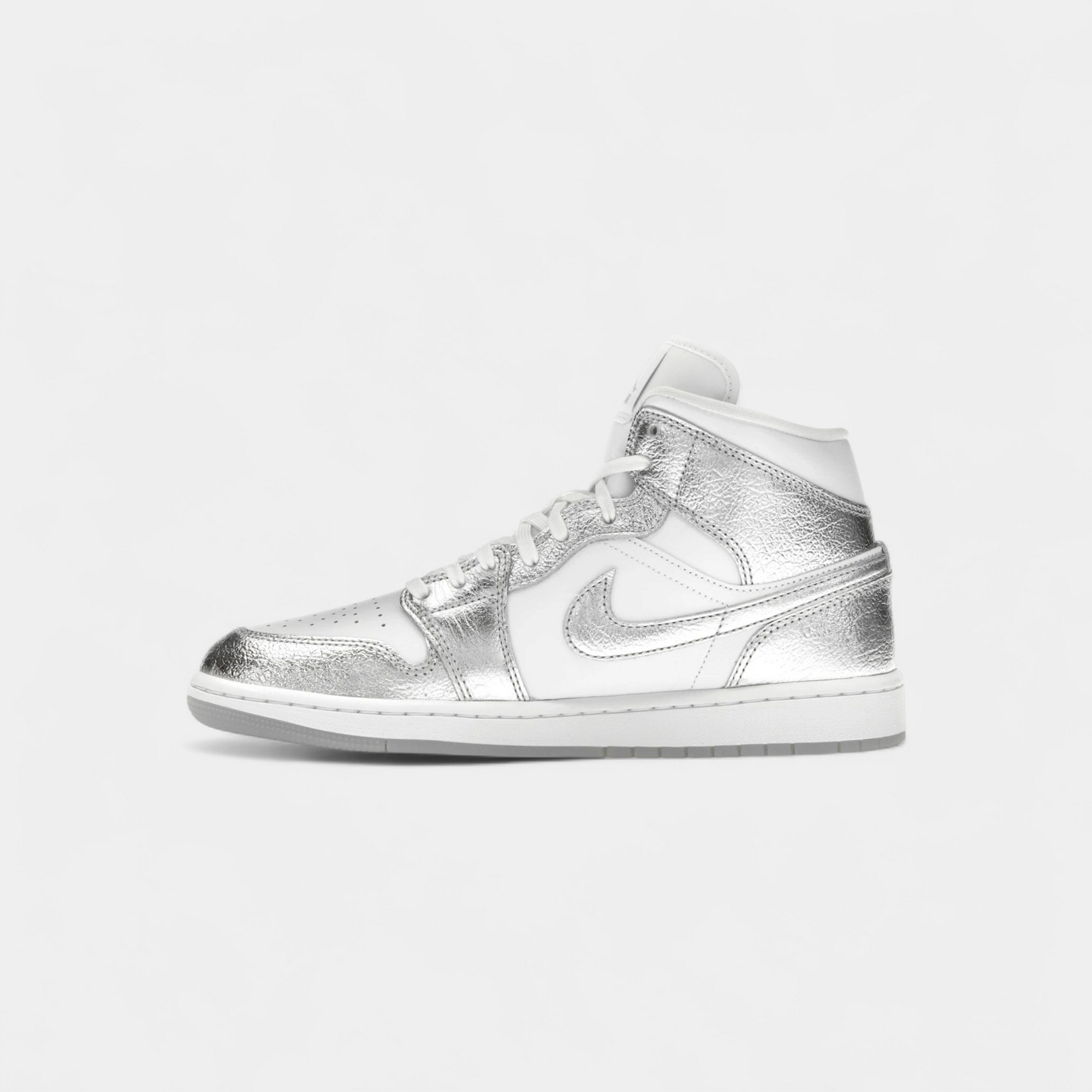 Jordan 1 Mid SE Metallic Silver (Women's)