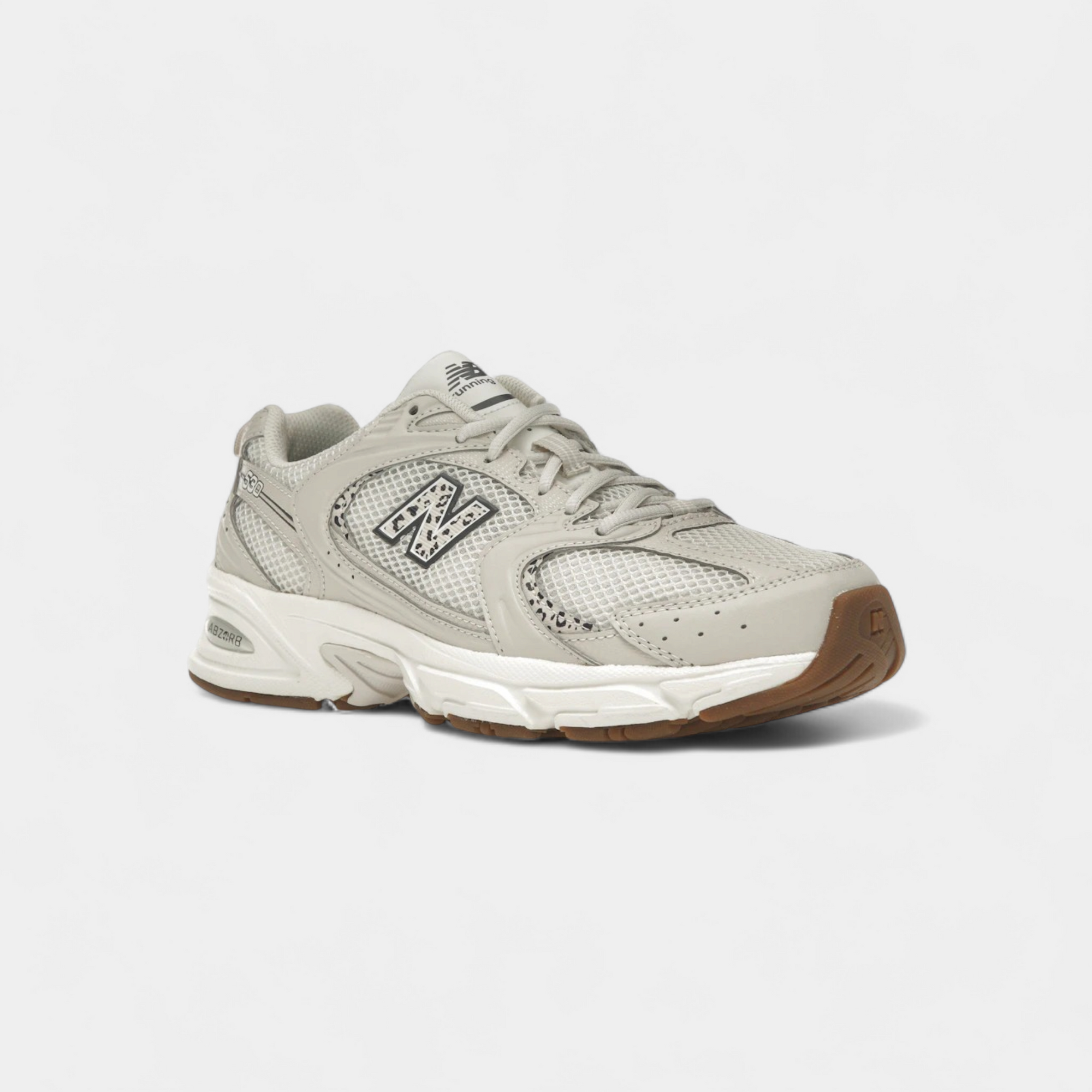 New Balance 530 Moonbeam Cow Print