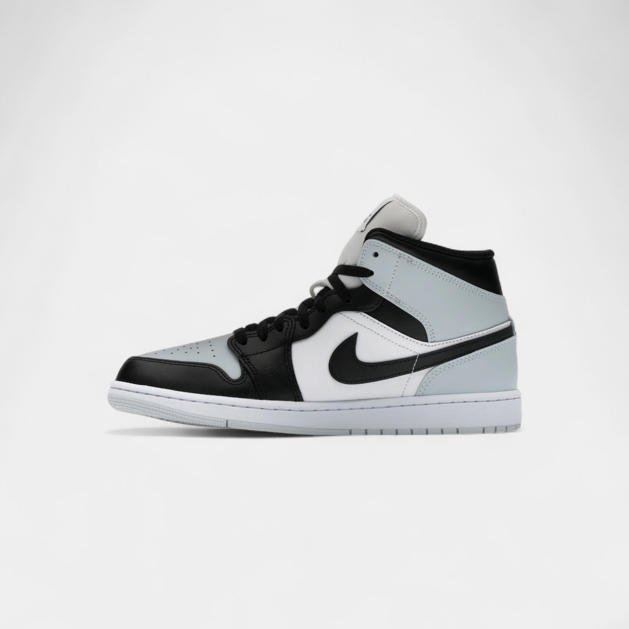Jordan 1 Mid Black Aura Squadron Blue