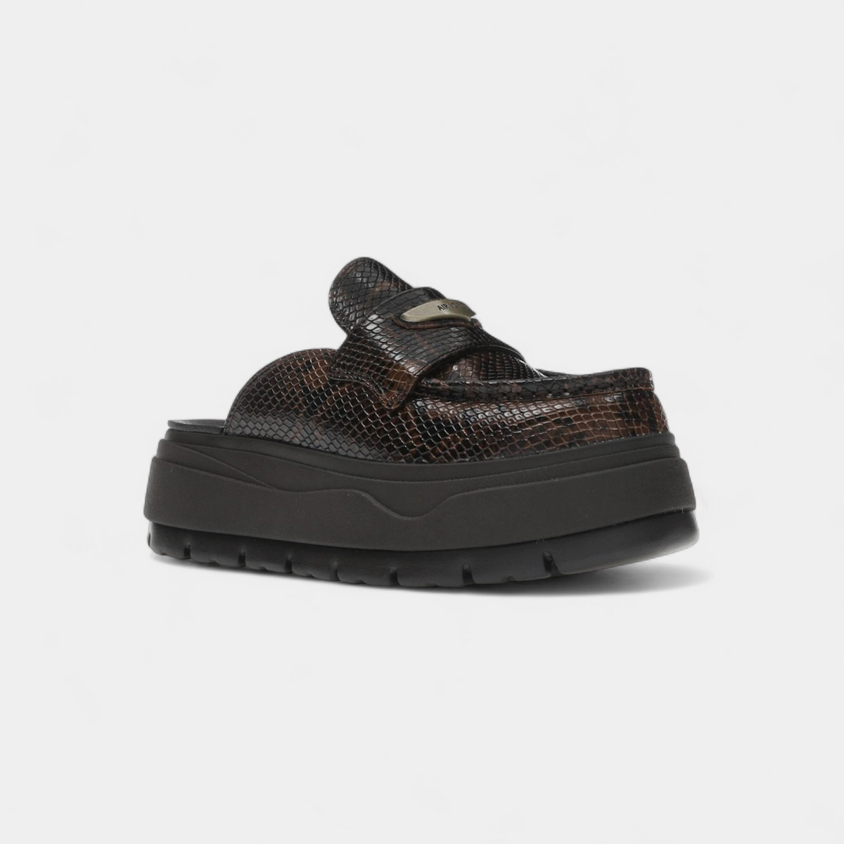Jordan Mule Croc Velvet Brown (Women's)
