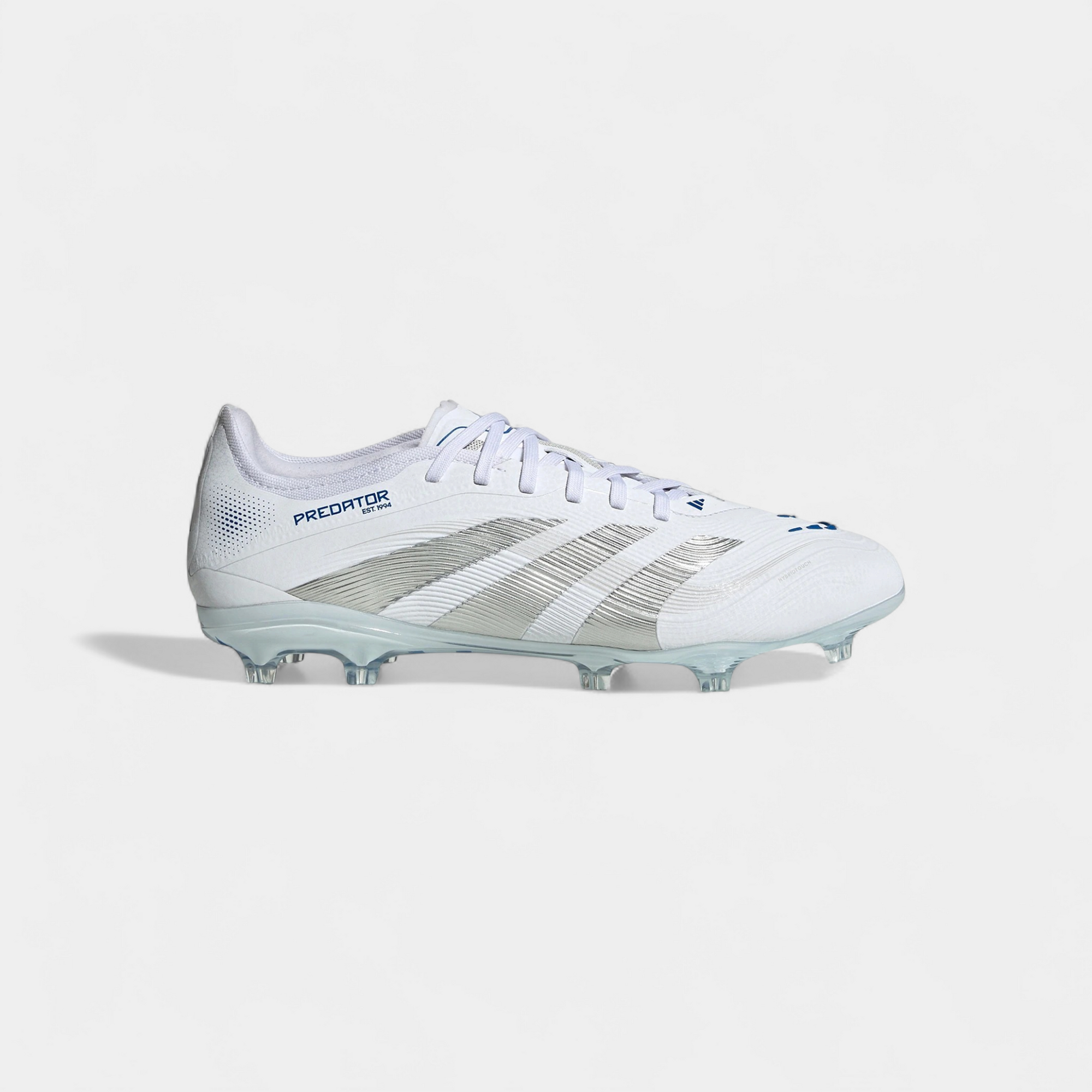 adidas Predator Pro FG Cloud White Silver Metallic Bright Royal