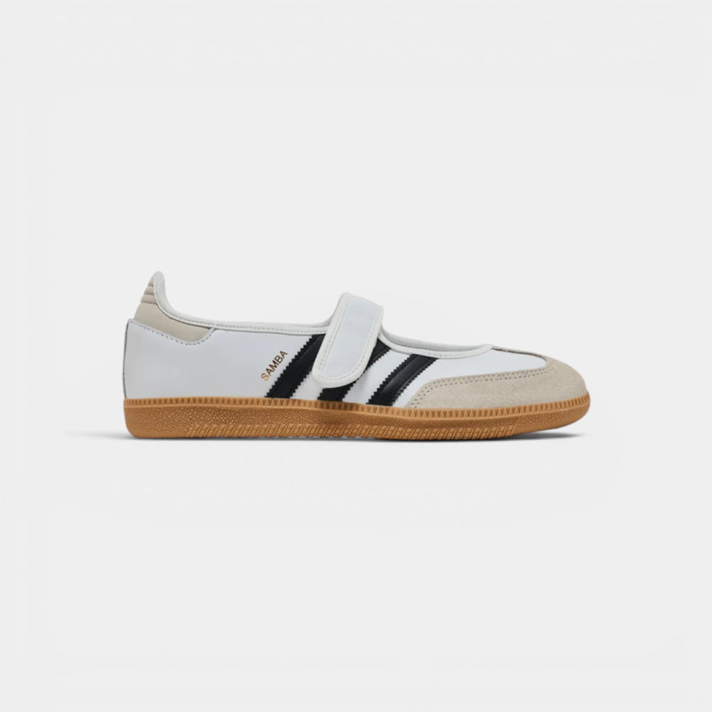 adidas Samba Jane White Black Gum (Women's)