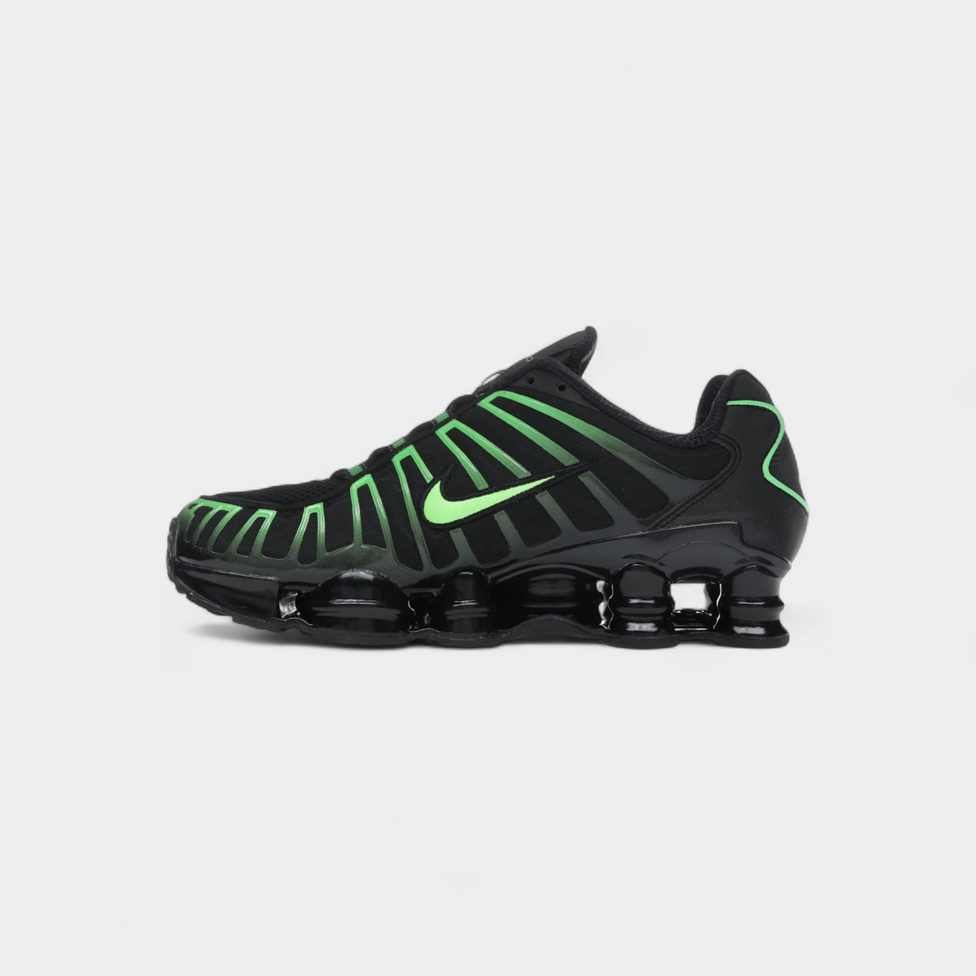 Nike Shox TL Black Green Strike