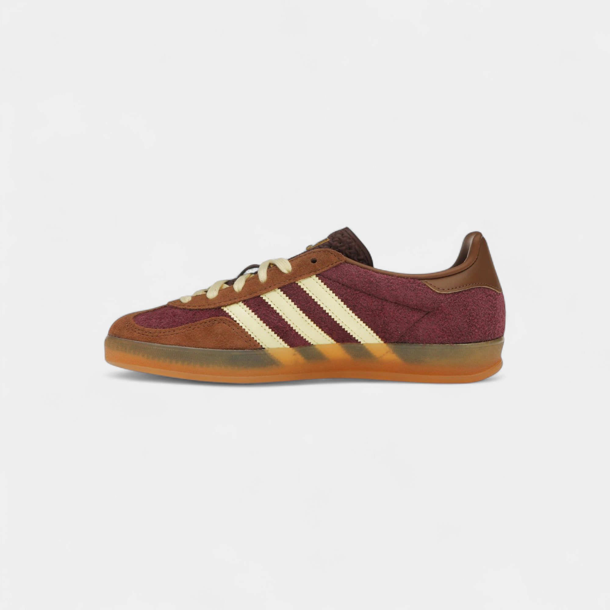 adidas Gazelle Indoor Maroon Almost Yellow