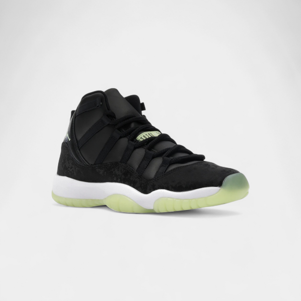 Jordan 11 Retro Black Barely Volt (GS)