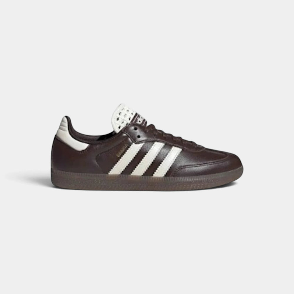 adidas Samba OG Basketweave Tongue Aurora Coffee Off White (Women's)
