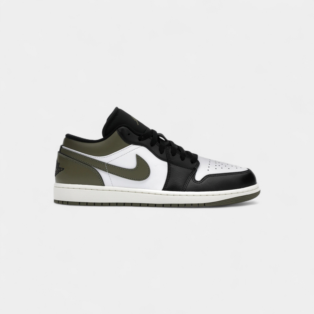 Jordan 1 Low Black Toe Medium Olive
