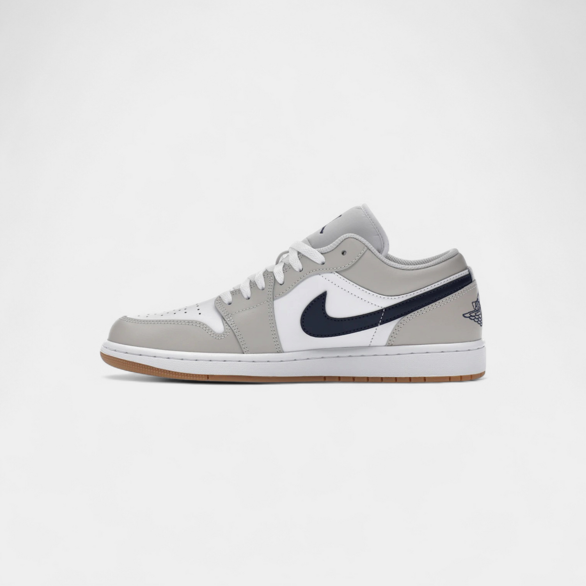 Jordan 1 Low Midnight Navy Neutral Grey