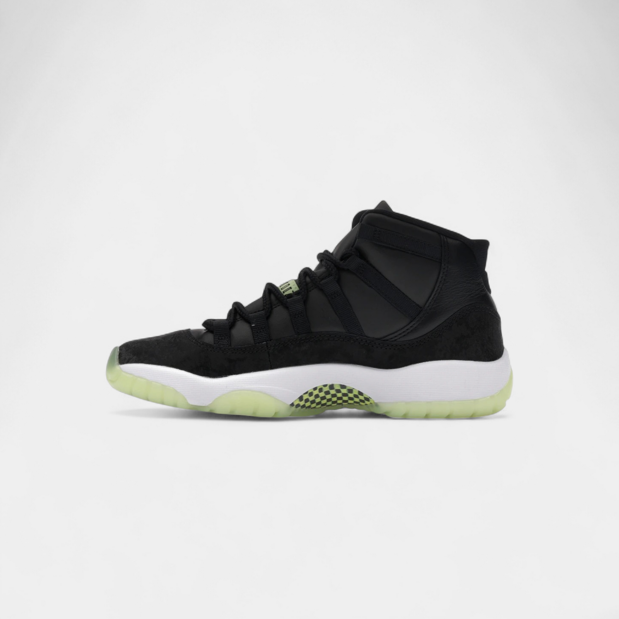 Jordan 11 Retro Black Barely Volt (GS)