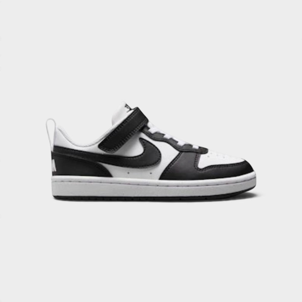 Nike Court Borough Low Recraft Black White (PS)