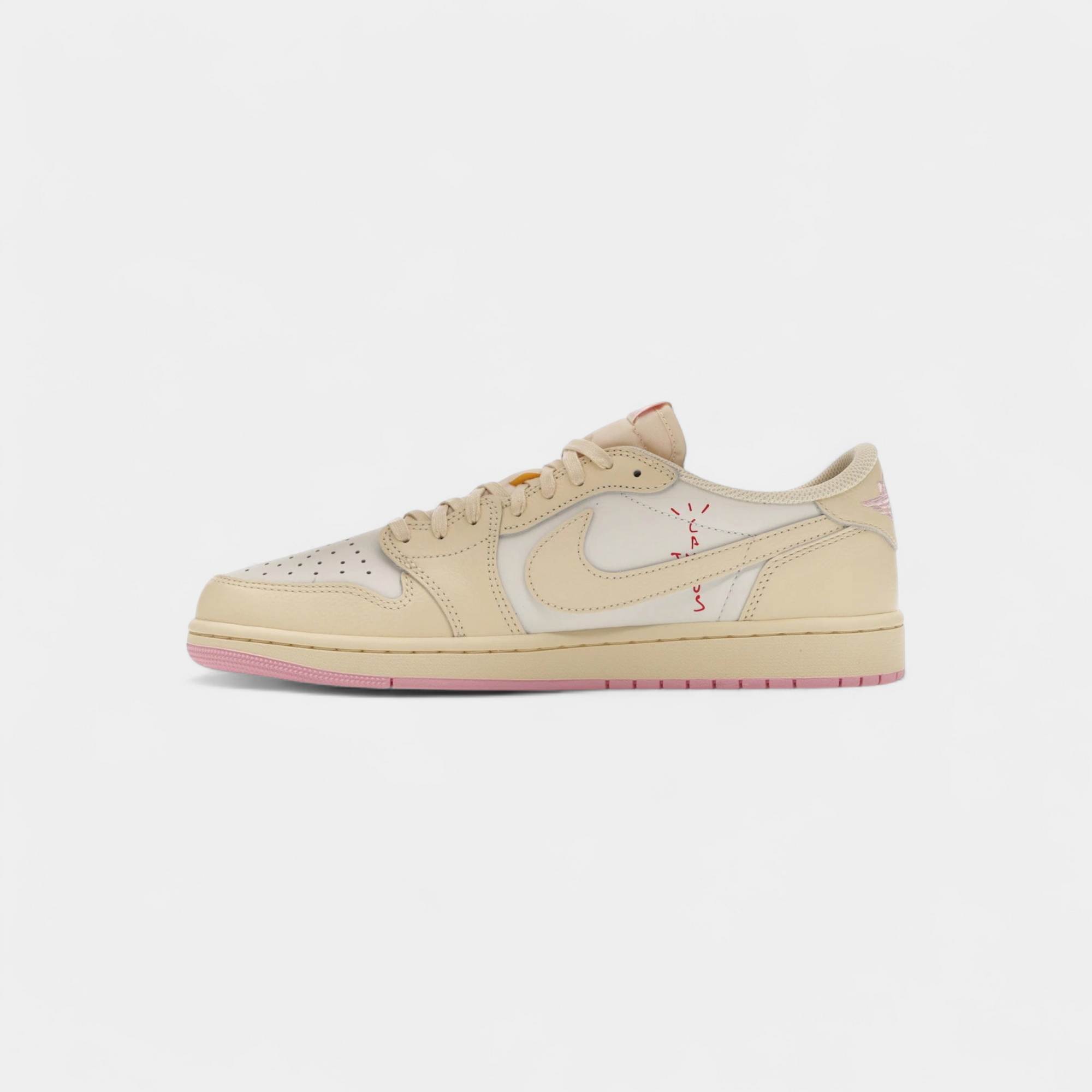Jordan 1 Retro Low OG SP Travis Scott Shy Pink