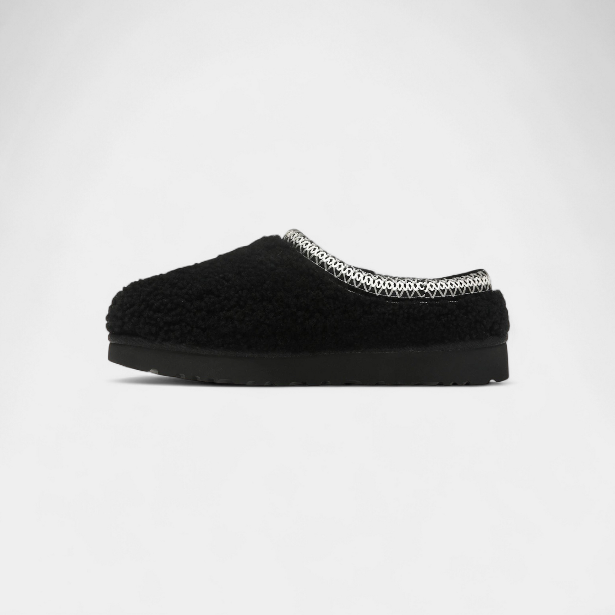 UGG Tasman Maxi Curly Slipper Black (Women's)
