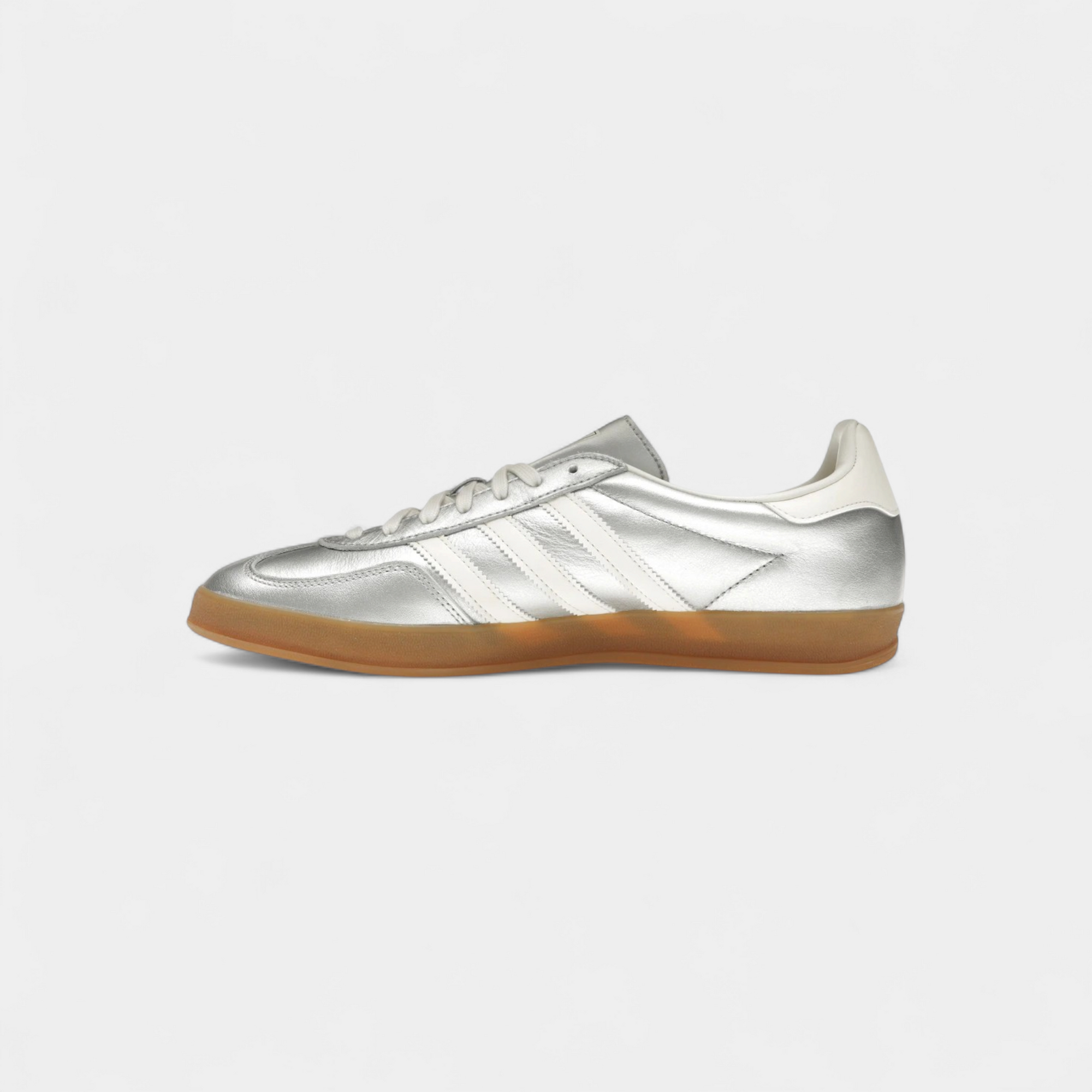 adidas Gazelle Indoor Silver Metallic Core White