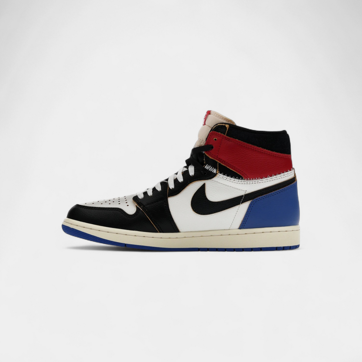 Jordan 1 Retro High OG SP Fragment x Union LA Varsity Red Sport Royal