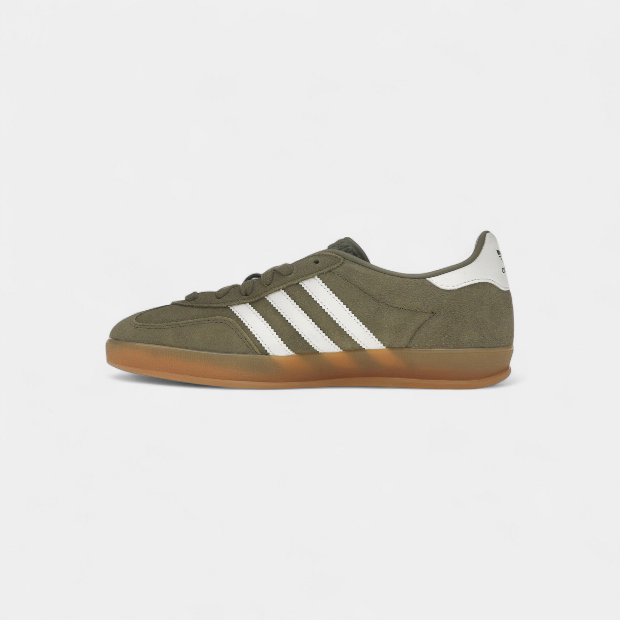 adidas Gazelle Indoor Olive Strata Cloud White Gum