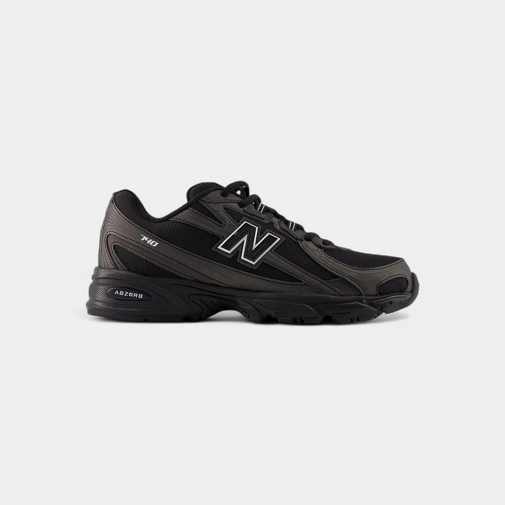 New Balance 740 Black Silver Metallic