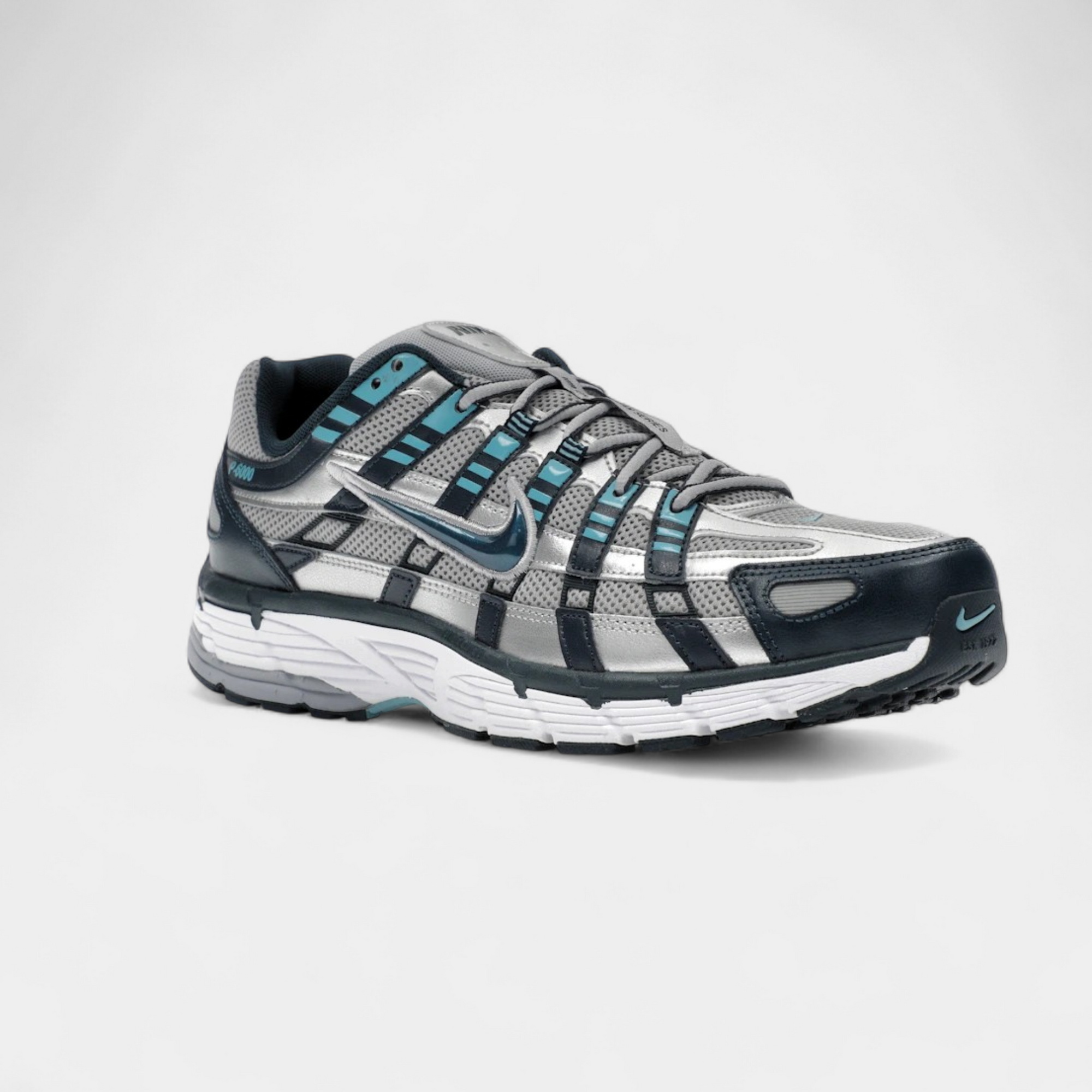 Nike P-6000 Armory Navy Flat Silver