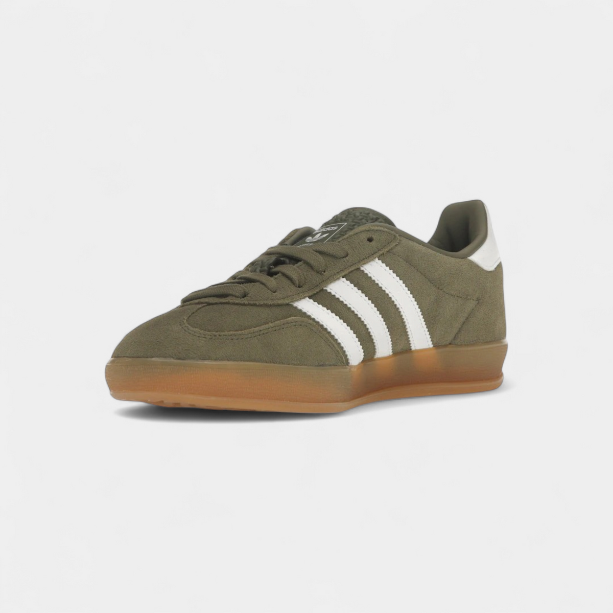 adidas Gazelle Indoor Olive Strata Cloud White Gum