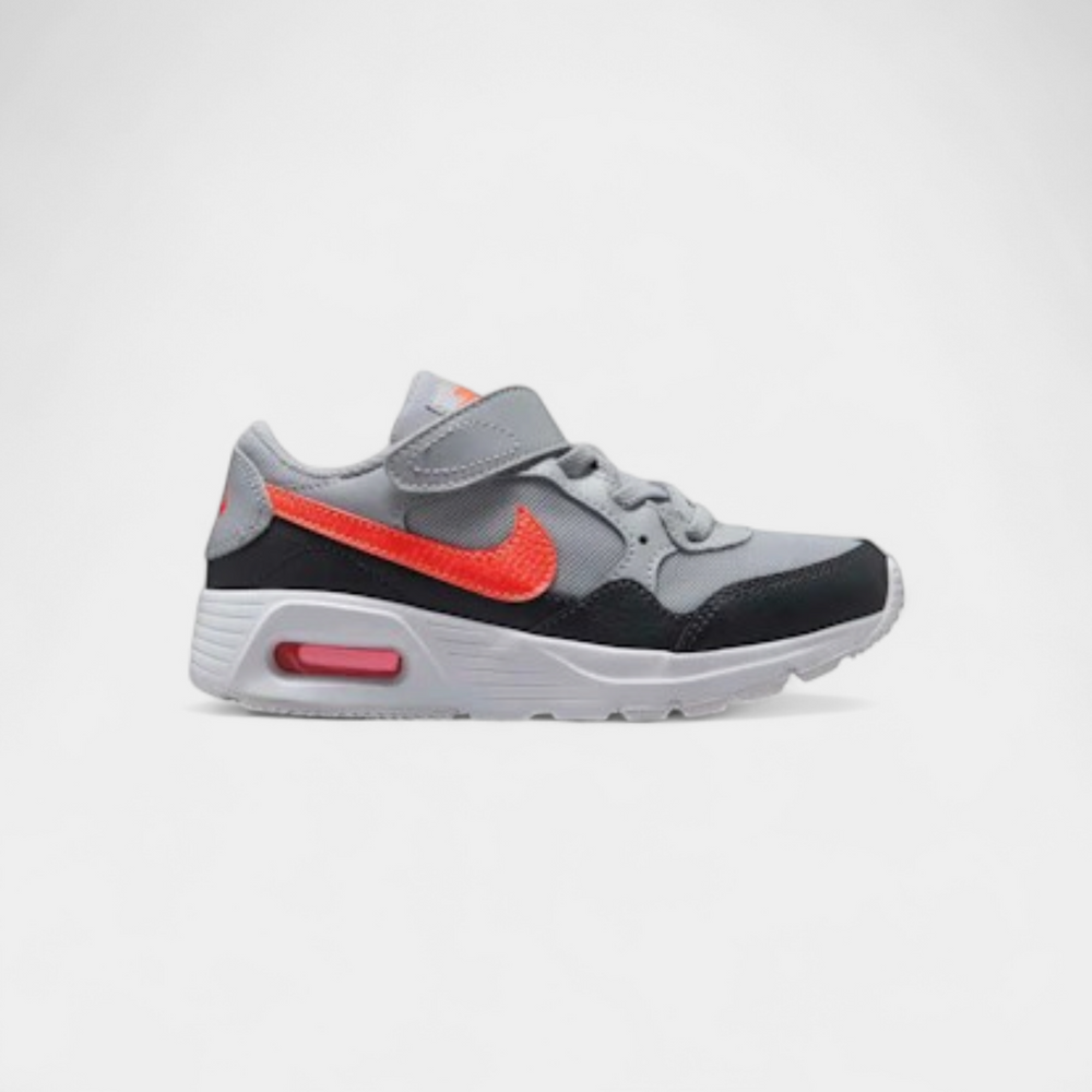 Nike Air Max SC Wolf Grey Anthracite White Bright Crimson (PS)