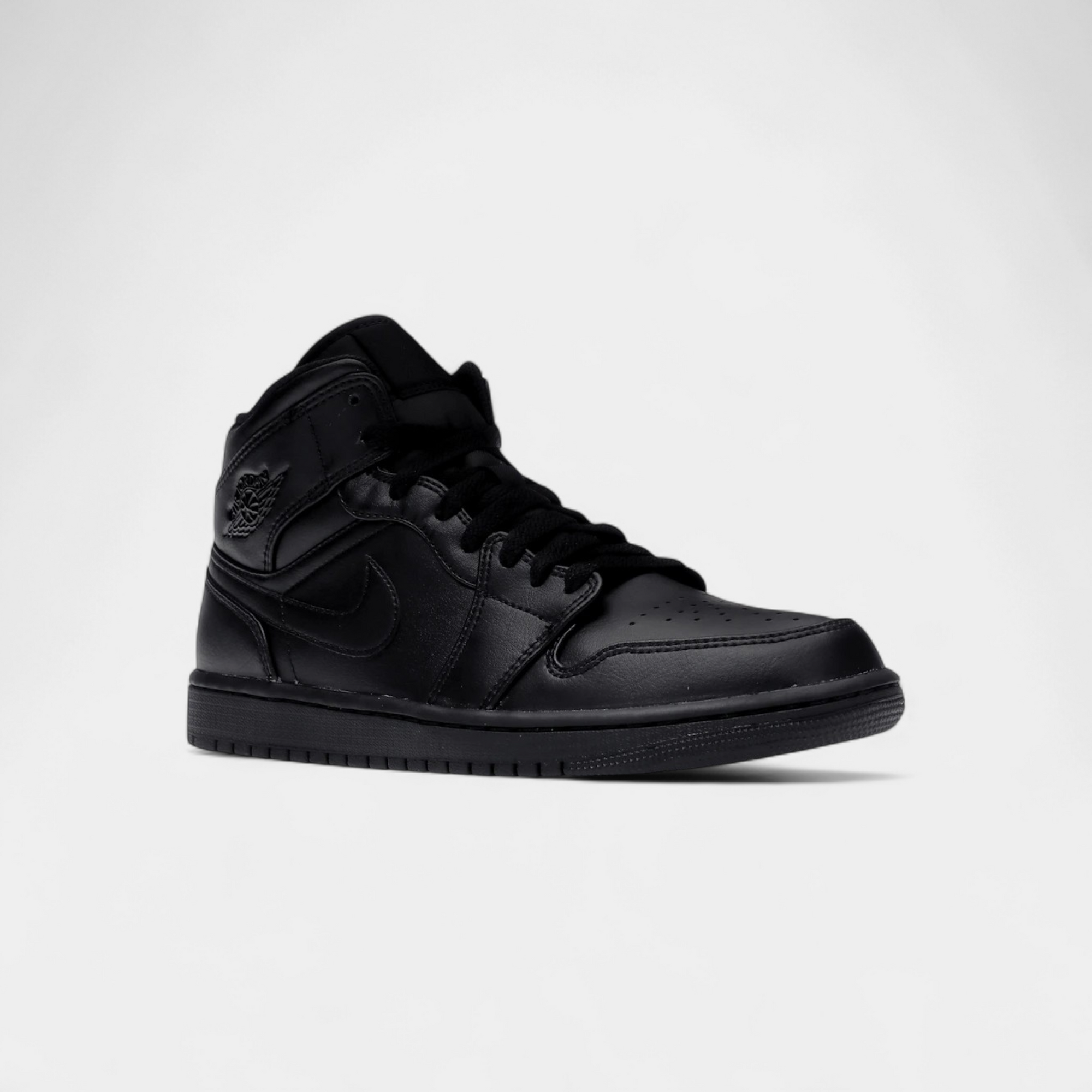 Jordan 1 Mid Triple Black