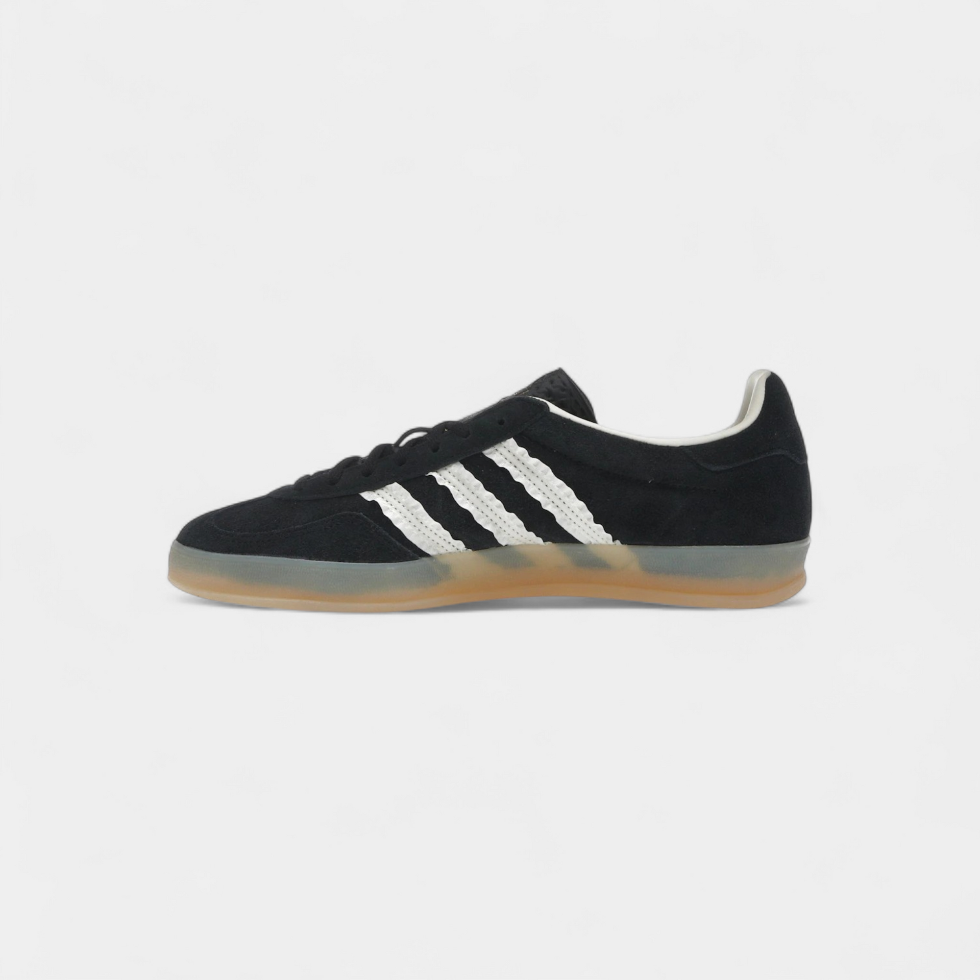 adidas Gazelle Indoor Core Black Cream White Gum (Women's)