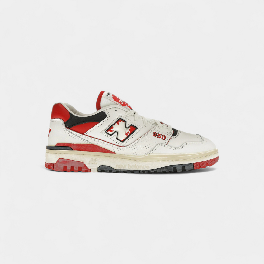 New Balance 550 Vintage Pack Team Red