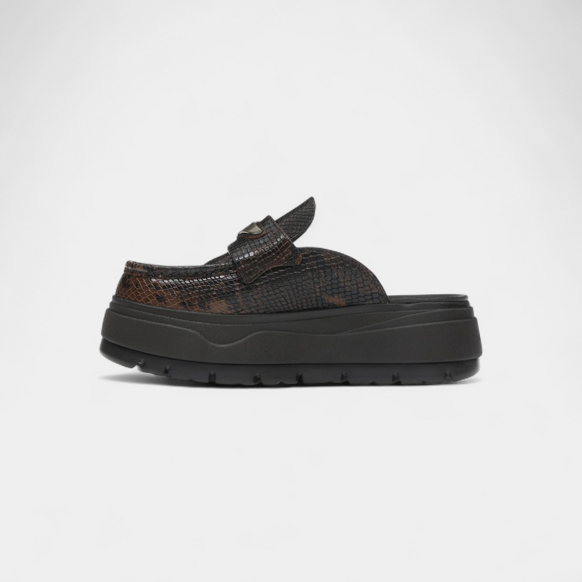 Jordan Mule Croc Velvet Brown (Women's)