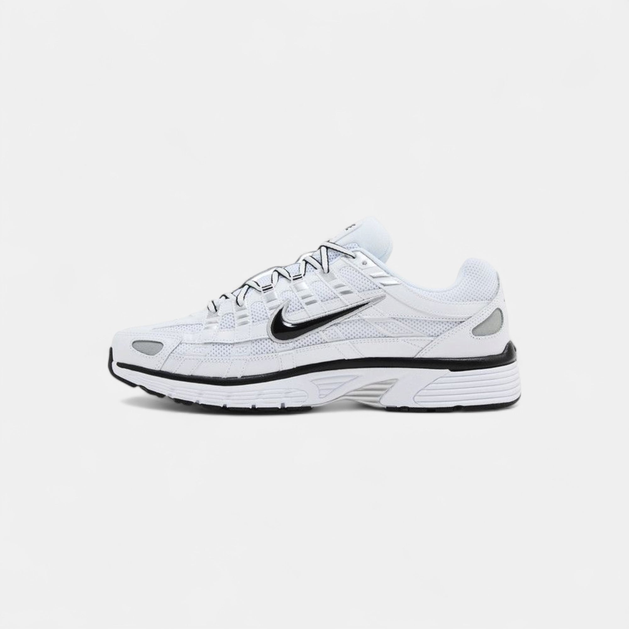 Nike P-6000 Metallic Silver Black White (Women's)