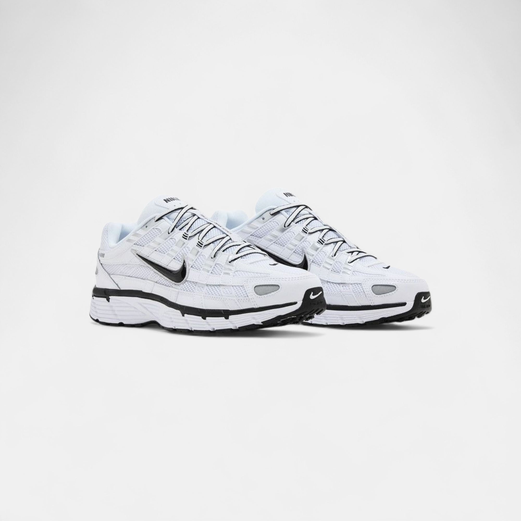 Nike P-6000 Metallic Silver Black White (Women's)