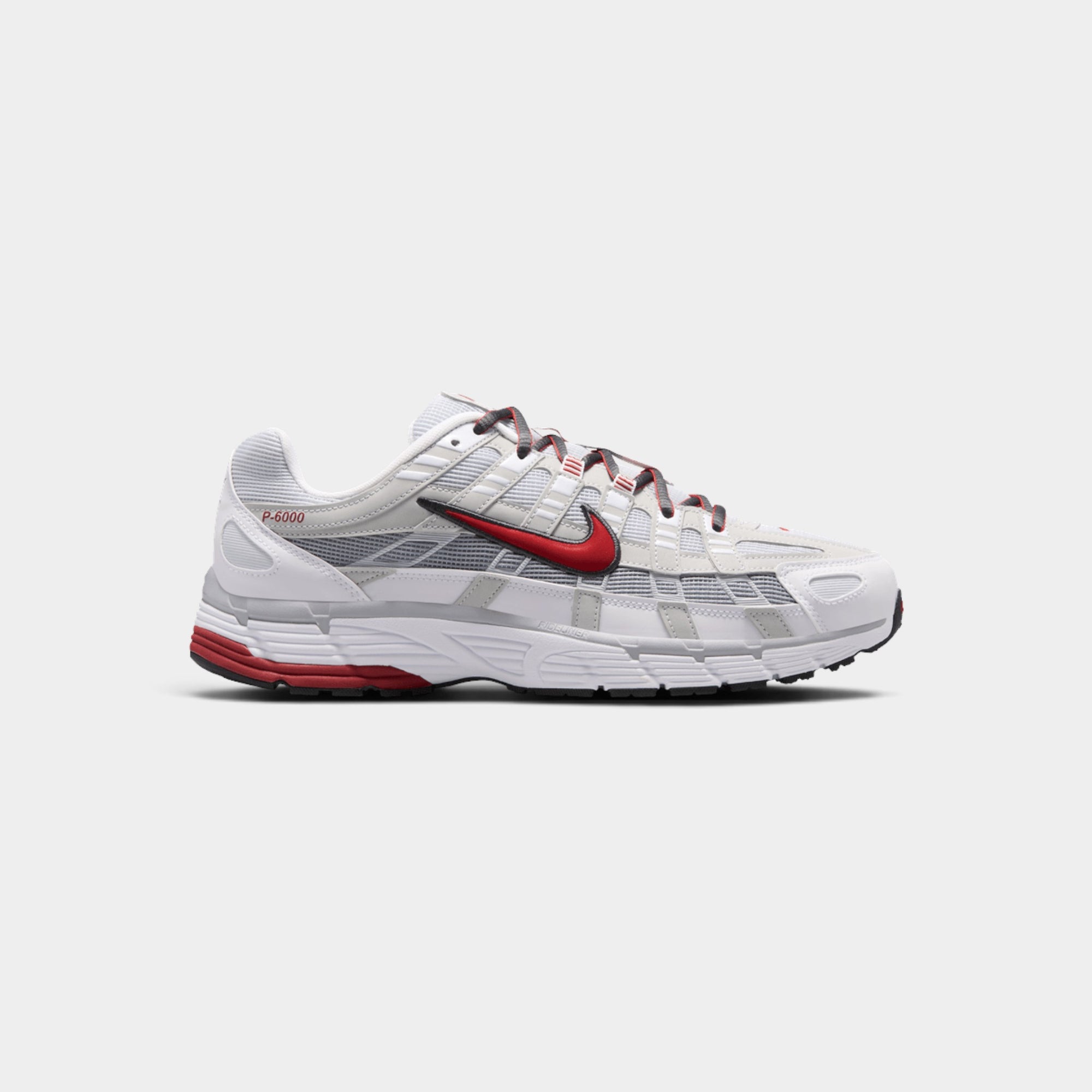 Nike P-6000 White Platinum Red