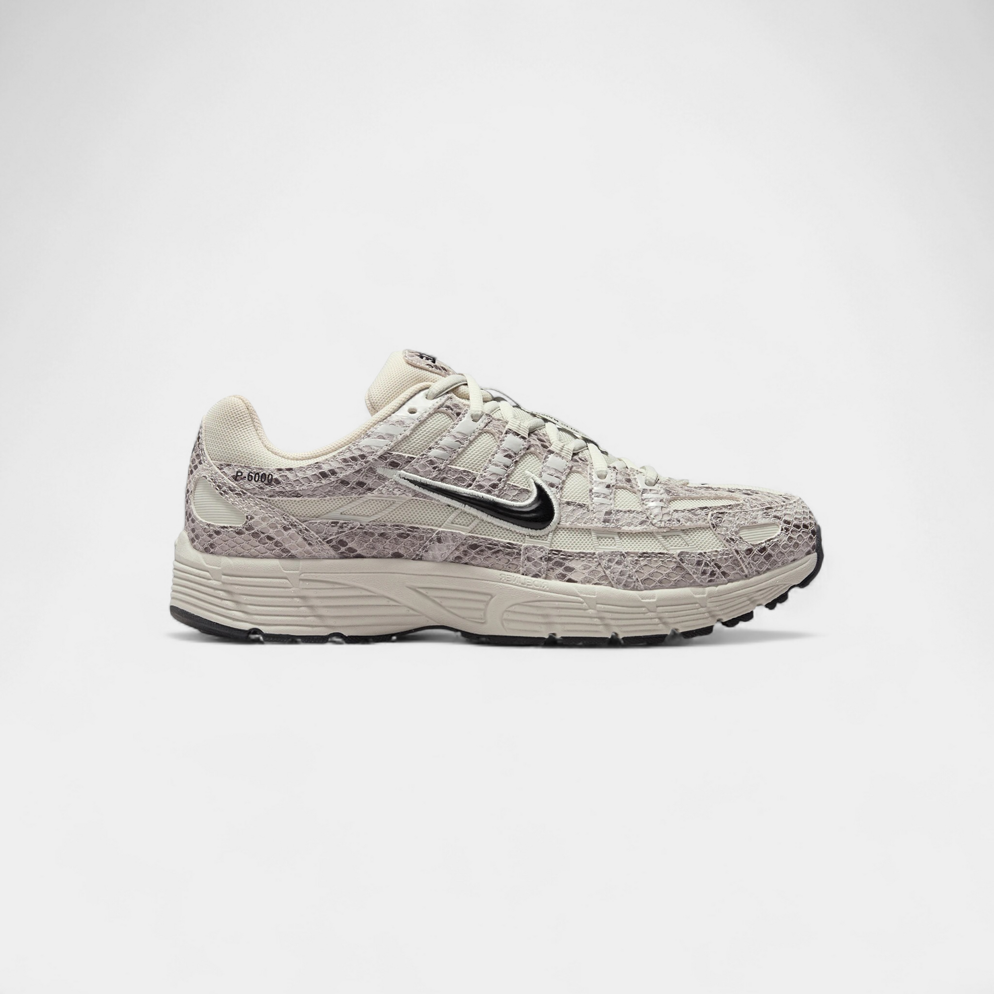 Nike P-6000 SE Snakeskin Light Bone Black (Women's)