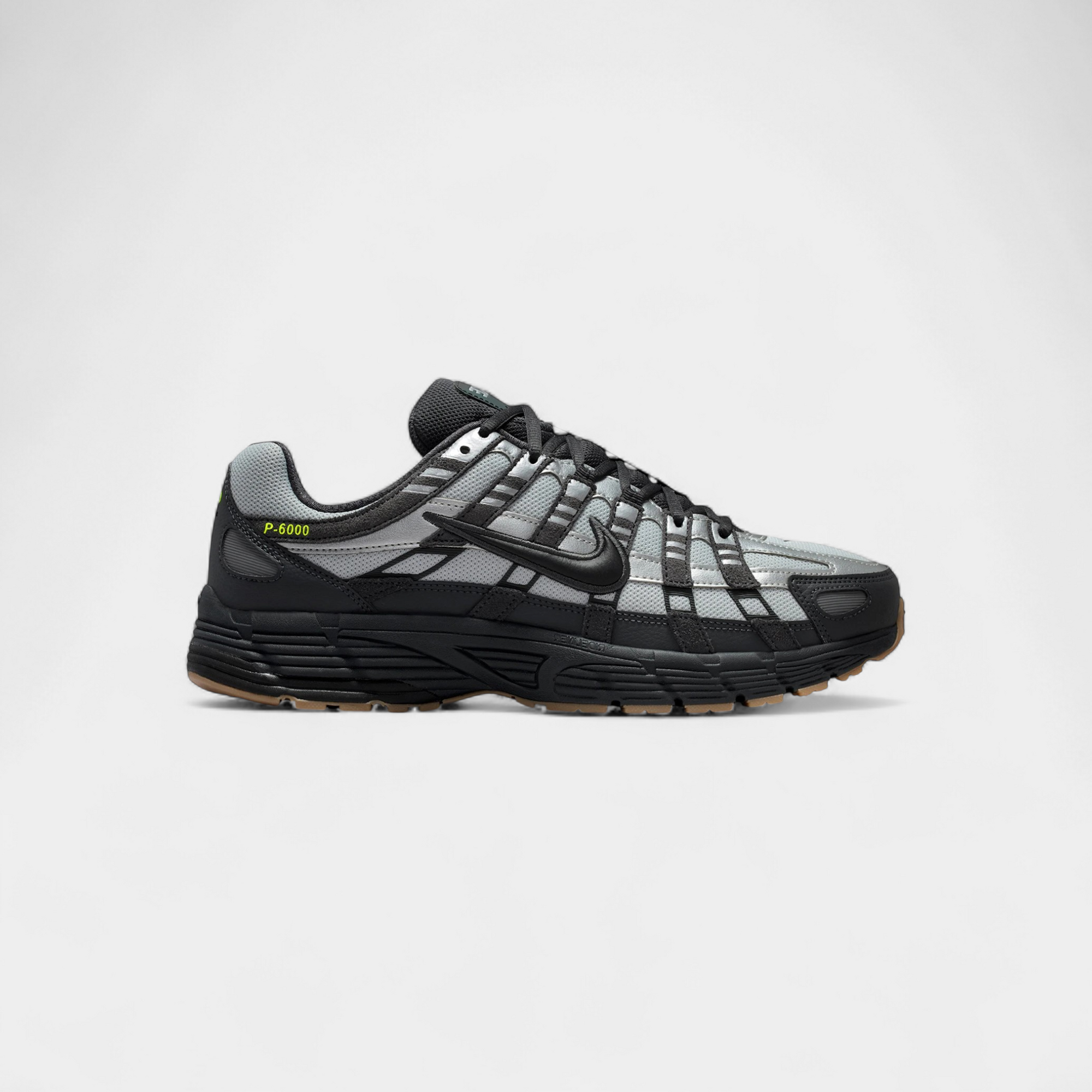 Nike P-6000 Grey Fog Volt Black